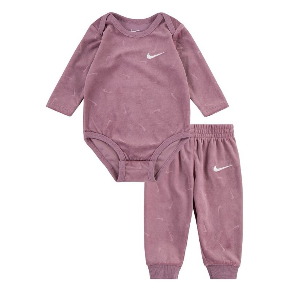 Nike Infant Mauve Bodysuit and Pants Set